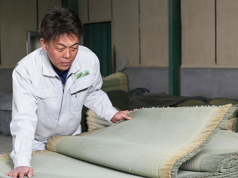 一級畳技能士が作る国産畳